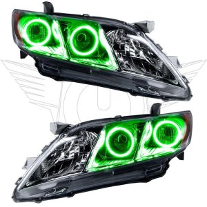 Toyota Camry Headlight Halo Kit - ORACLE Lighting - LED - Green - `07-`09